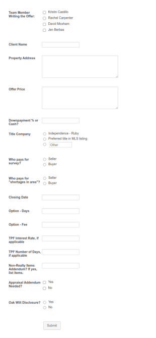 JBT Offer Request Form V2