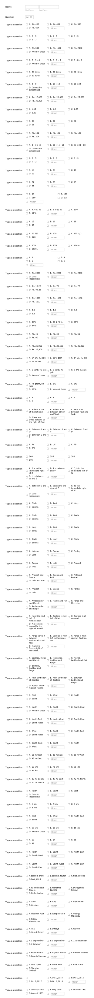 Jkc Kakinada Form Template