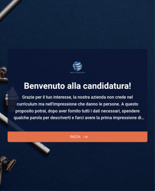 Job Application Form In Italian