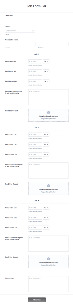 Job Formular