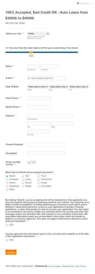 J.r.s Auto Loans Approval Form Template