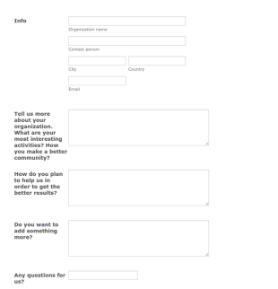 KA2 Adult Education Form Template