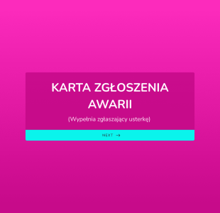 Karta Zgłoszenia Awarii Form Template