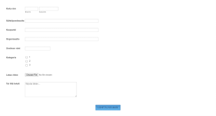 Kilpailuun Osallistumislomake Form Template