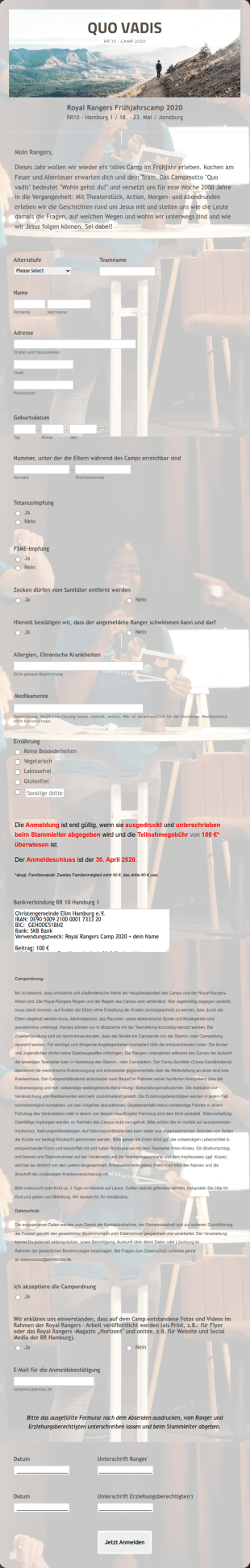 Kinderfreizeit