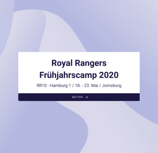 Kinderfreizeit Form Template