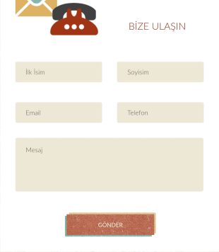 Kompakt İletişim Form Şablonu