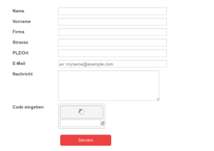 Kontaktformular MC Form Template