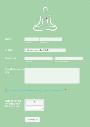 Kontaktformular Yoga