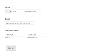 Kostenloses Beratungsgespräch MoreJoy Form Template