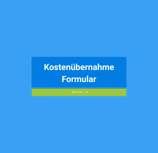 Kostenübernahme Formular Form Template