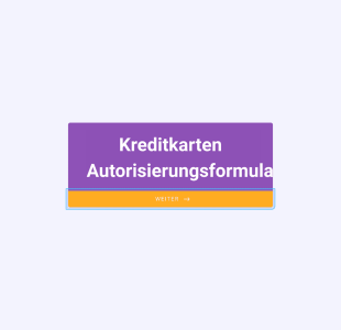 Kreditkarten Autorisierungsformular Form Template