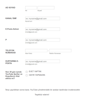 Kulüp Üyelik Kayıt Formu 2 Form Template