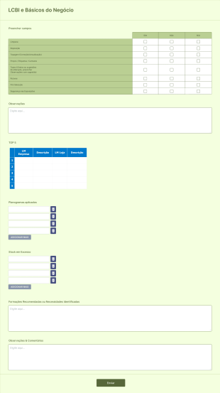 LCBI Form Template
