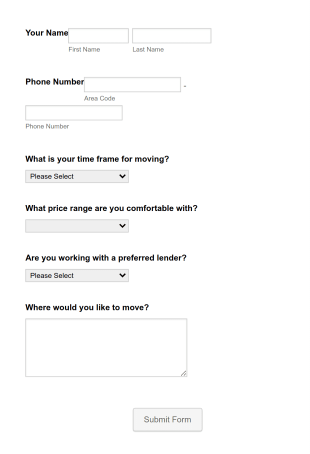 Lease Buyout Program Application Form Template