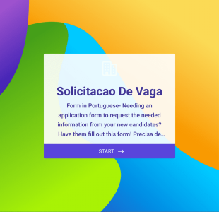 Levantamento De Perfil De Vaga Form Template