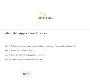 LH Employment Applicaiton Form Template
