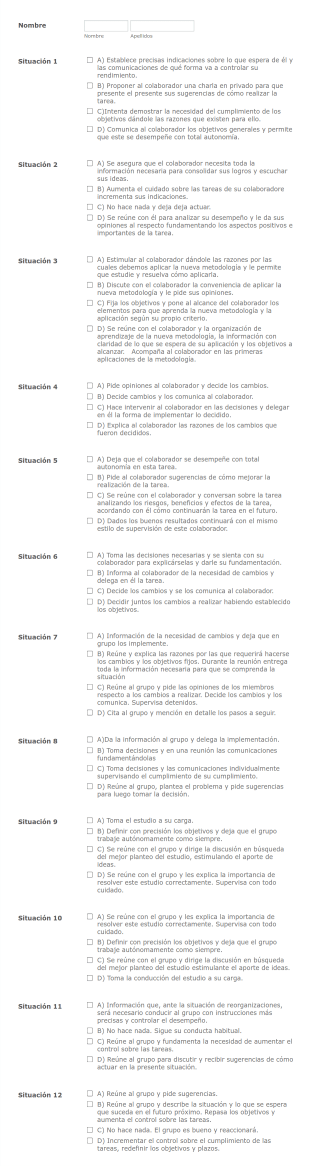 Liderazgo Situacional