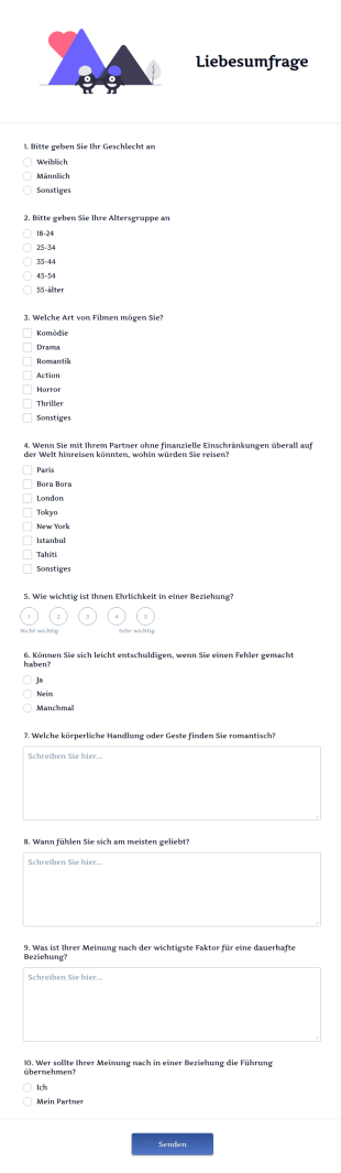 Liebesumfrage