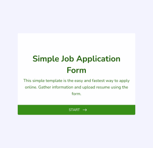 Lighthouse Job Application Form Template