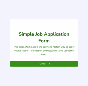 Lighthouse Job Application Form Template