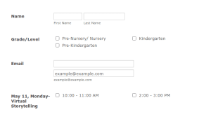 LSTA Online Learning Virtual Storytelling Form Template