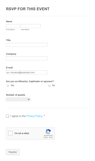 Lunch And Learn Template Form Template