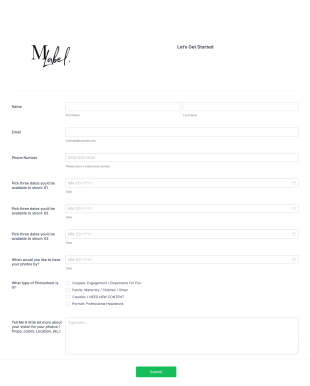M Label Form Template
