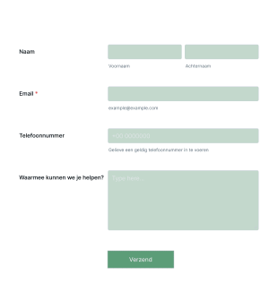 Maene Standaard Form Template