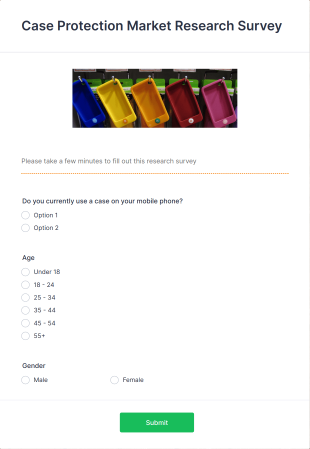 Market Research Survey For Agencies Form Template