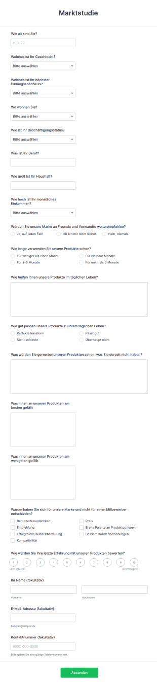Marktstudie