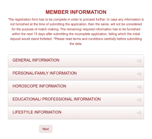 Marriage Registration Form Template