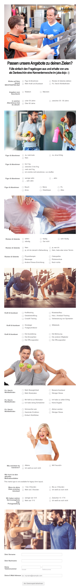 MASTER Studiocheck Form Template