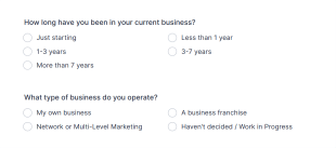 XL Survey Template Form Template