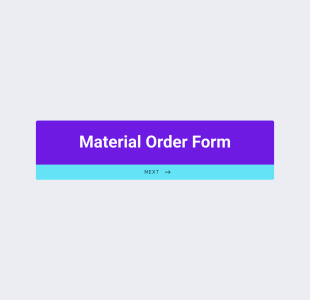Material Order Form Template