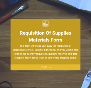 Material Requisition Form Template
