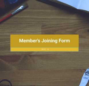 Members Joining Form Template
