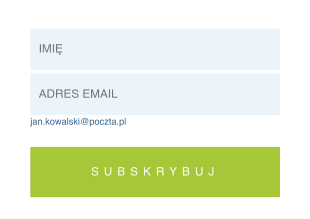Mini Formularz Subskrypcji