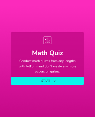 Мини тест по математика Form Template