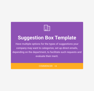 Modèle De Boîte à Idées Form Template