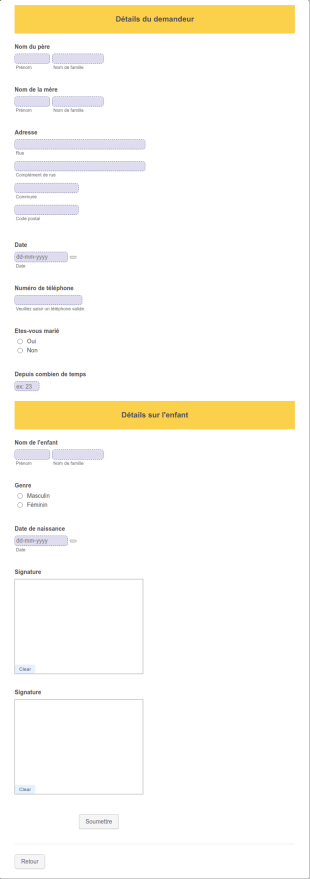 Modèle De Certificat D'Adoption