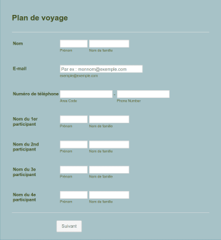 Modèle De Plan De Voyage