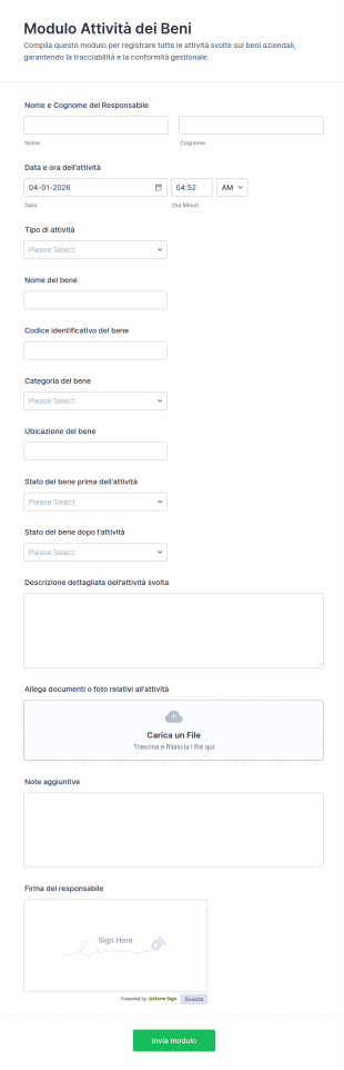 Modulo Di Attività Delle Risorse