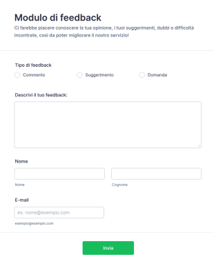 Modulo Di Feedback