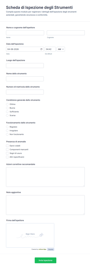 Modulo Di Ispezione Strumentale 🛠️