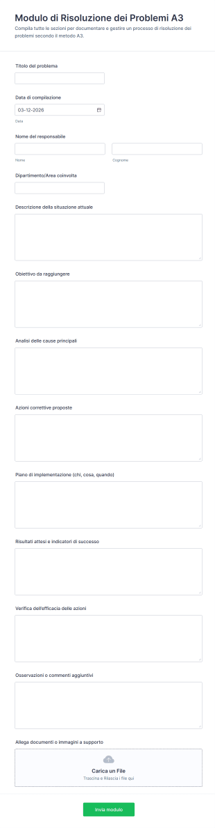 Modulo Di Risoluzione Dei Problemi A3
