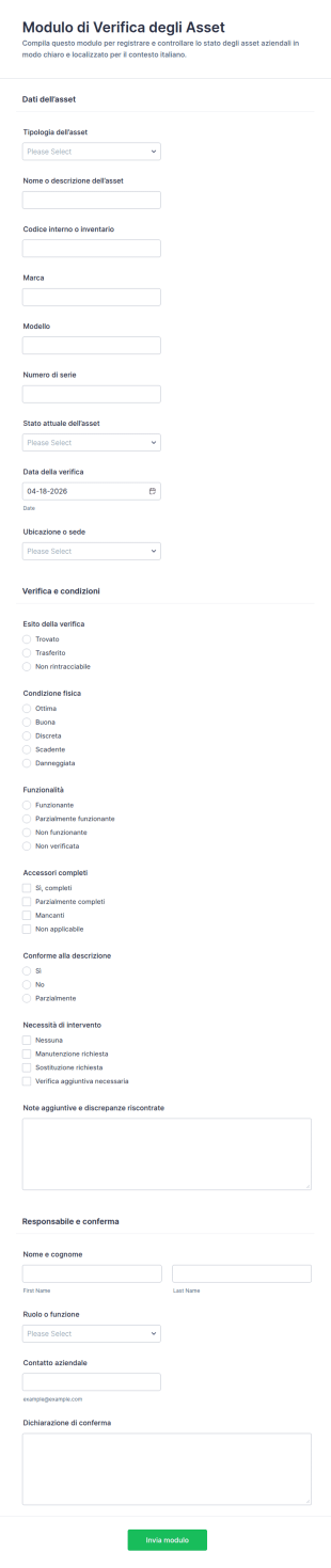 Modulo Di Verifica Delle Risorse