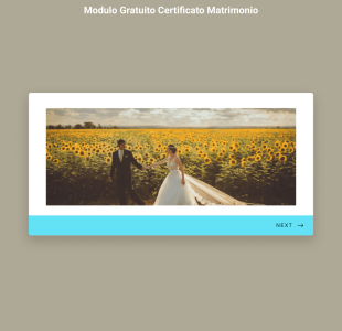 Modulo Gratuito Certificato Matrimonio Form Template