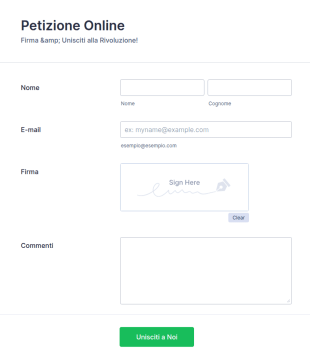 Modulo Istanza Online Con Firma Elettronica