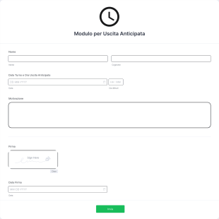 Modulo Per Uscita Anticipata